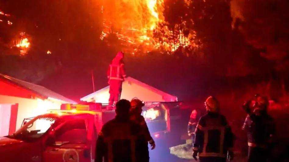 Incendios en Chubut: se declaró la emergencia ígnea en El Hoyo