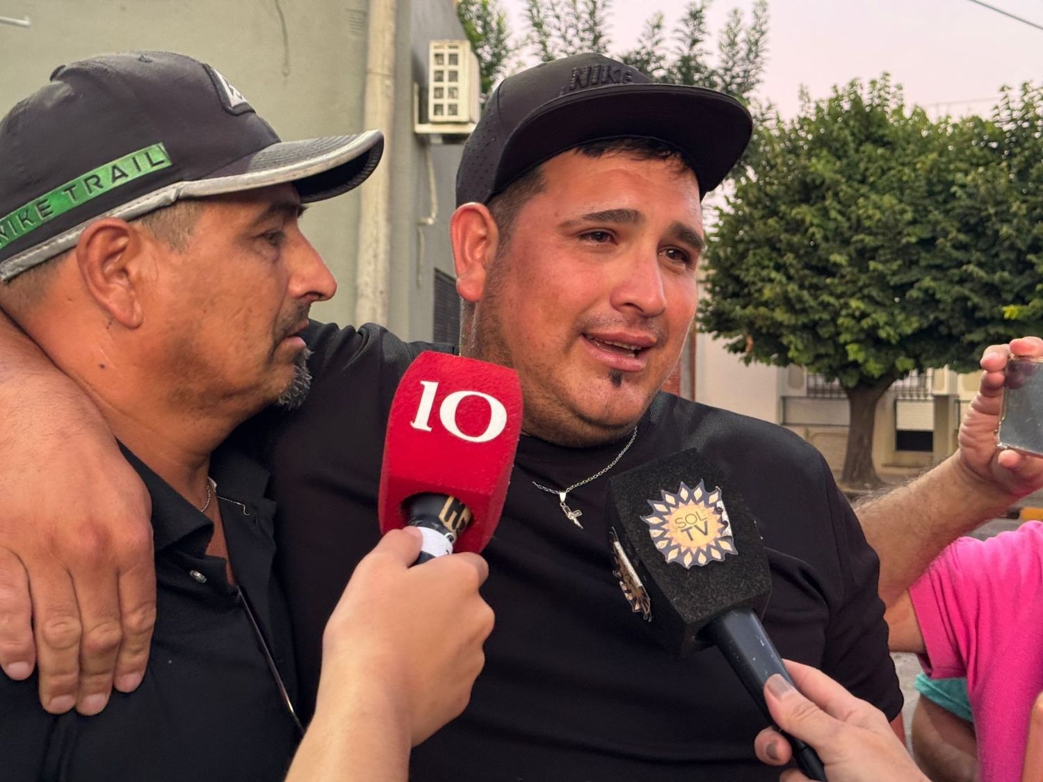 esposo de yael hospital protesta