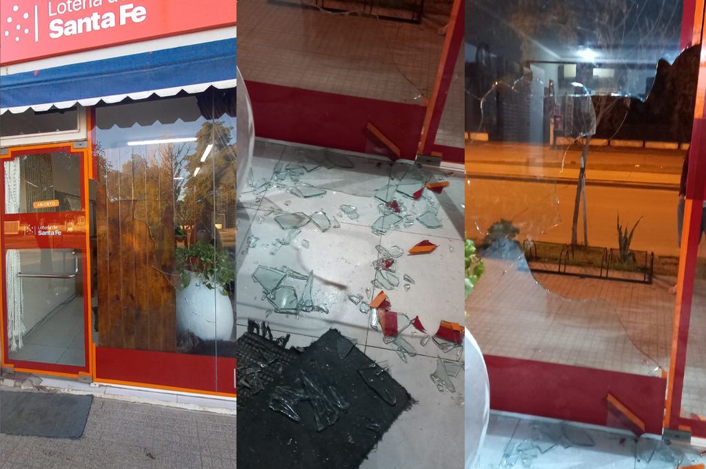 Violentaron la vidriera de una agencia de quiniela de barrio San José para entrar a robar