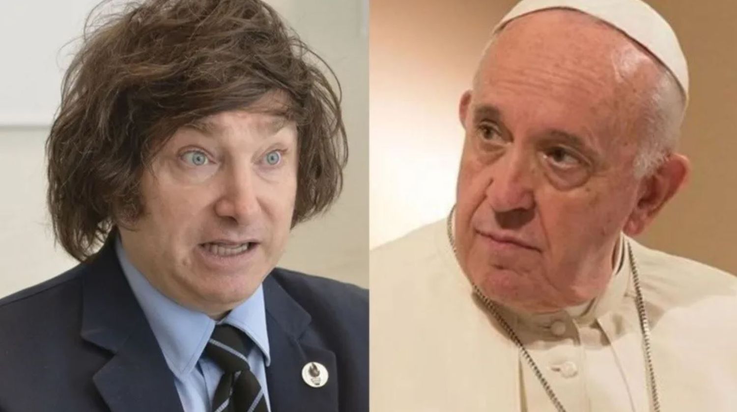 La pelea menos pensada: Milei ahora se la agarró y le pegó duro al Papa Francisco