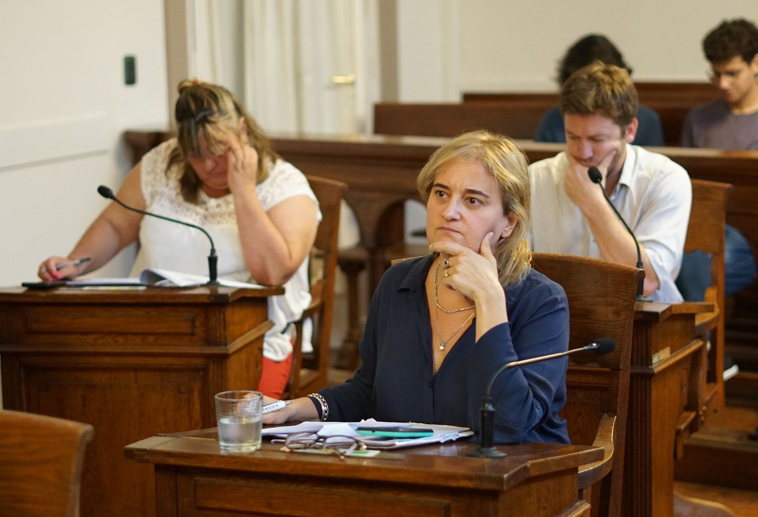 La presidenta de la Comisión de Economía del Concejo, María Haydeé Condino (Juntos).