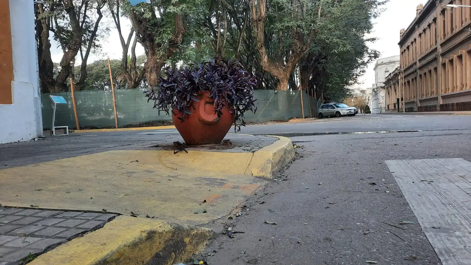 Mapa de accesibilidad: 22 esquinas sin rampas, 25 en mal estado y otras 25 disponibles