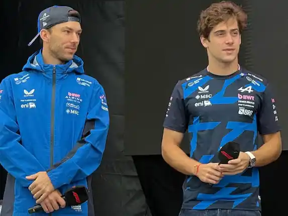 Gasly y Colapinto,