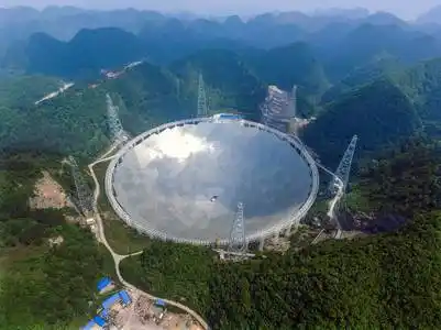 China inauguró el mayor telescopio del mundo para buscar vida extraterrestre