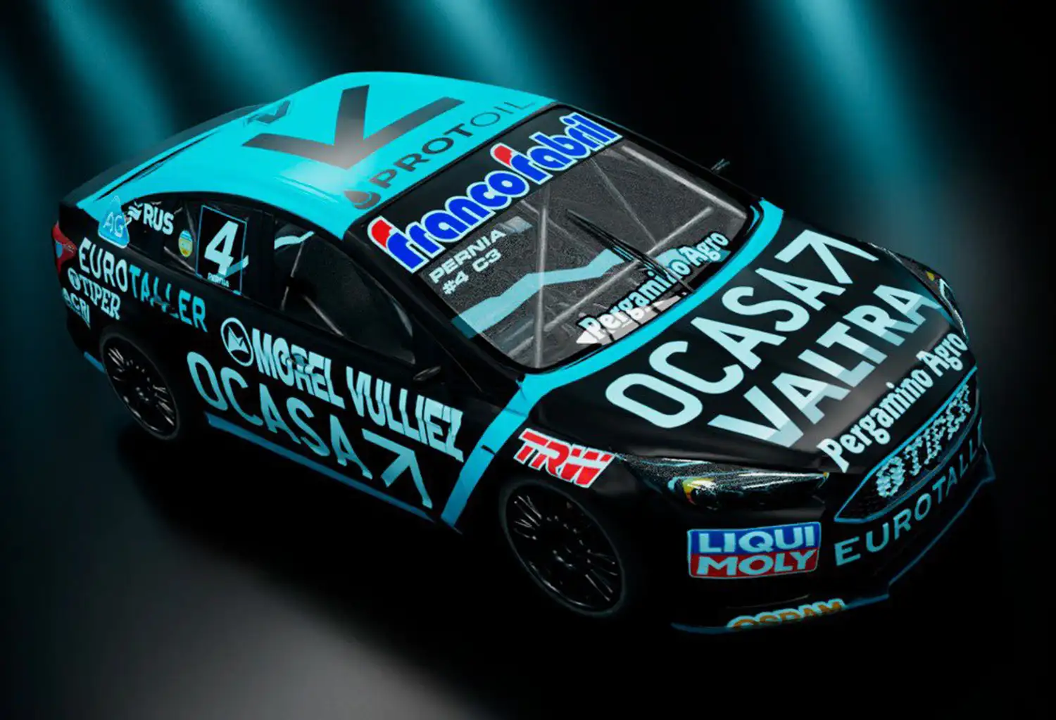 Leonel Pernía competirá con un Ford Focus.