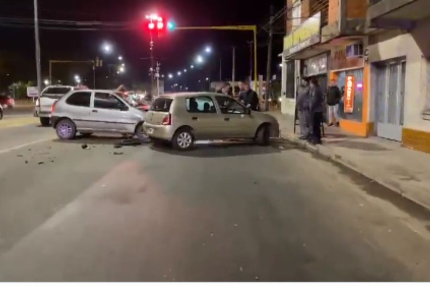 Choque en el ingreso a Santa Fe por la Autopista Santa Fe- Rosario