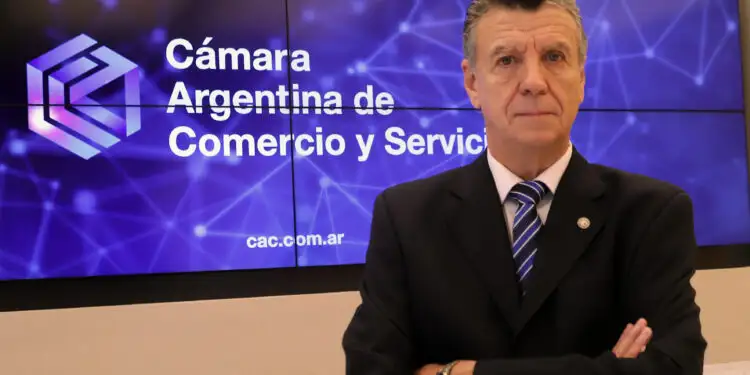 Natalio Grinman, titular de la Cámara de Argentina Comercio.