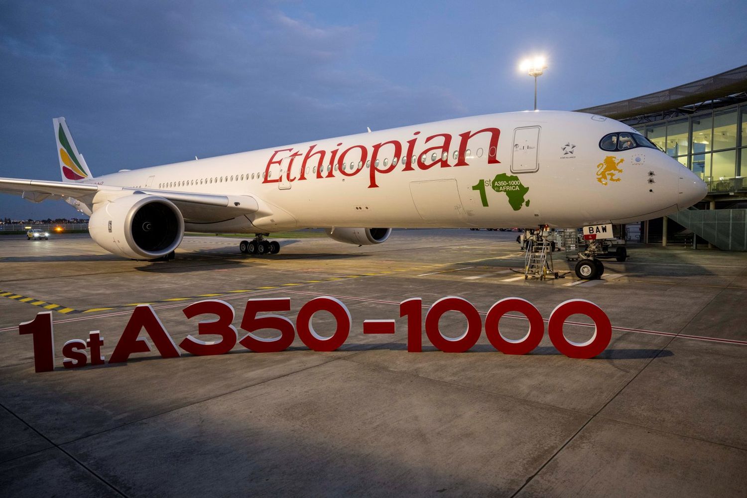 Ethiopian Airlines recibió el primer Airbus A350-1000 de África