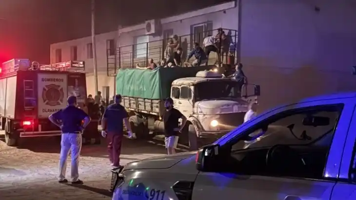 El incendio ocurrió en la planta baja del geriátrico "Residencia de la sabiduría"