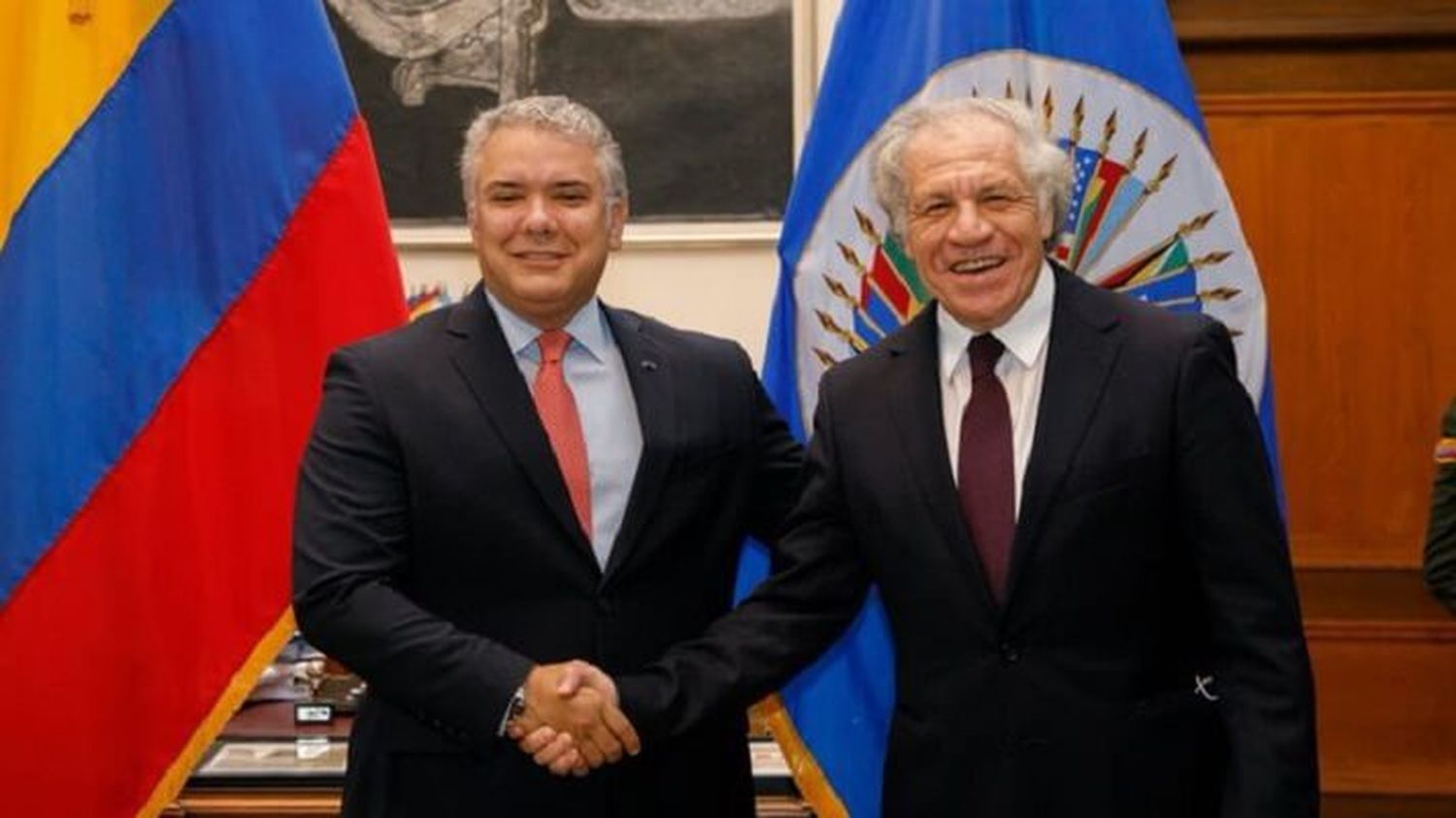 Duque y Almagro comparten preocupación «por las atrocidades y violación de DD.HH. en Venezuela» (+Videos)