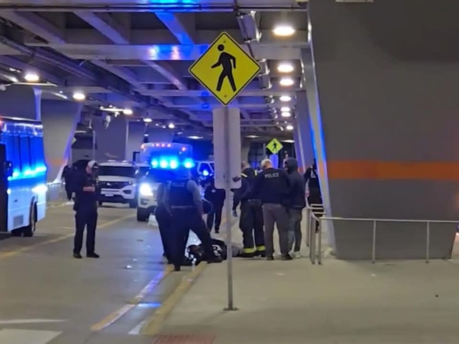 Tiroteo en el Aeropuerto de Chicago O'Hare (Foto via X)