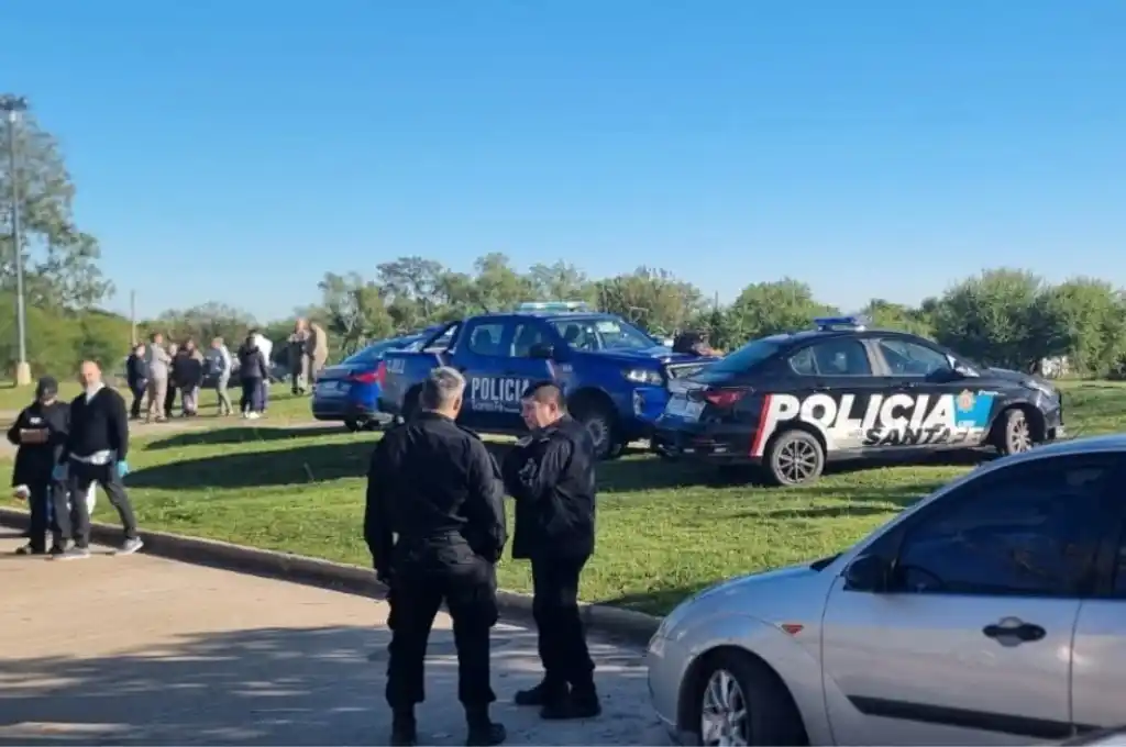 La escena fue descubierta por una vecina en la mañana del martes.