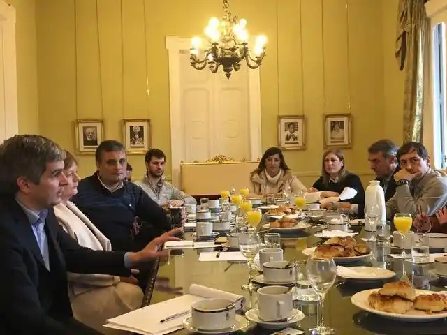 Scaglia se reunió con Marcos Peña en Casa Rosada