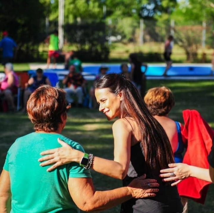 Evangelina Carrozzo inauguró su nueva faceta como funcionaria pública