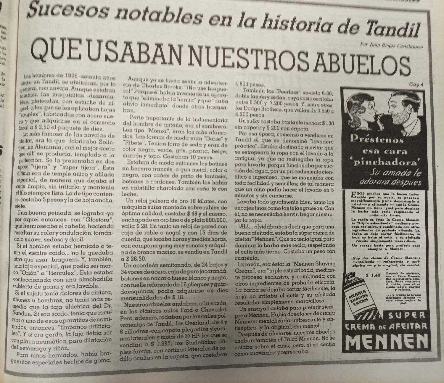¿Qué usaban nuestros abuelos? - Capítulo 4.