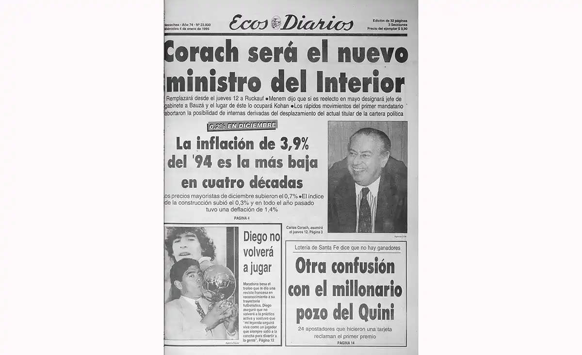 Miércoles 4 de enero de 1995