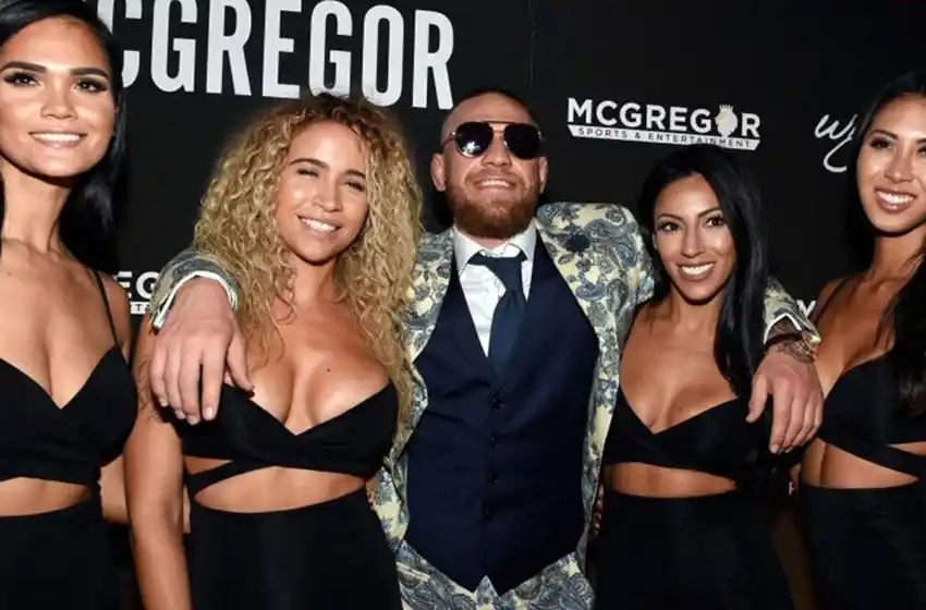 McGregor perdió, pero igual se fue de fiesta