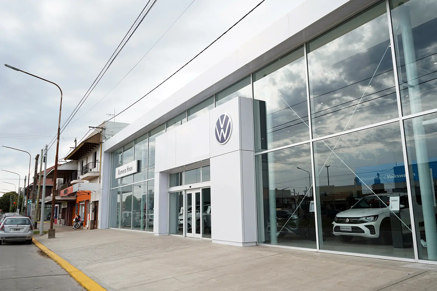 En funciones. La nueva sede de Romera, en avenida 59 entre 26 y 28