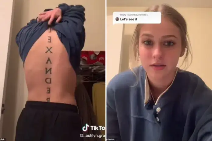 Tatuaje en espalda