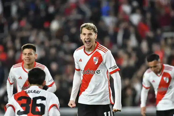 River Plate goleó a Central Córdoba en su estreno en la Liga Profesional