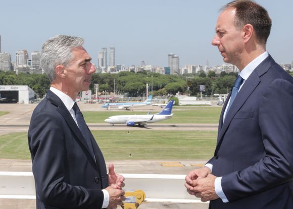El Ministro de Transporte se reunió con autoridades de IATA