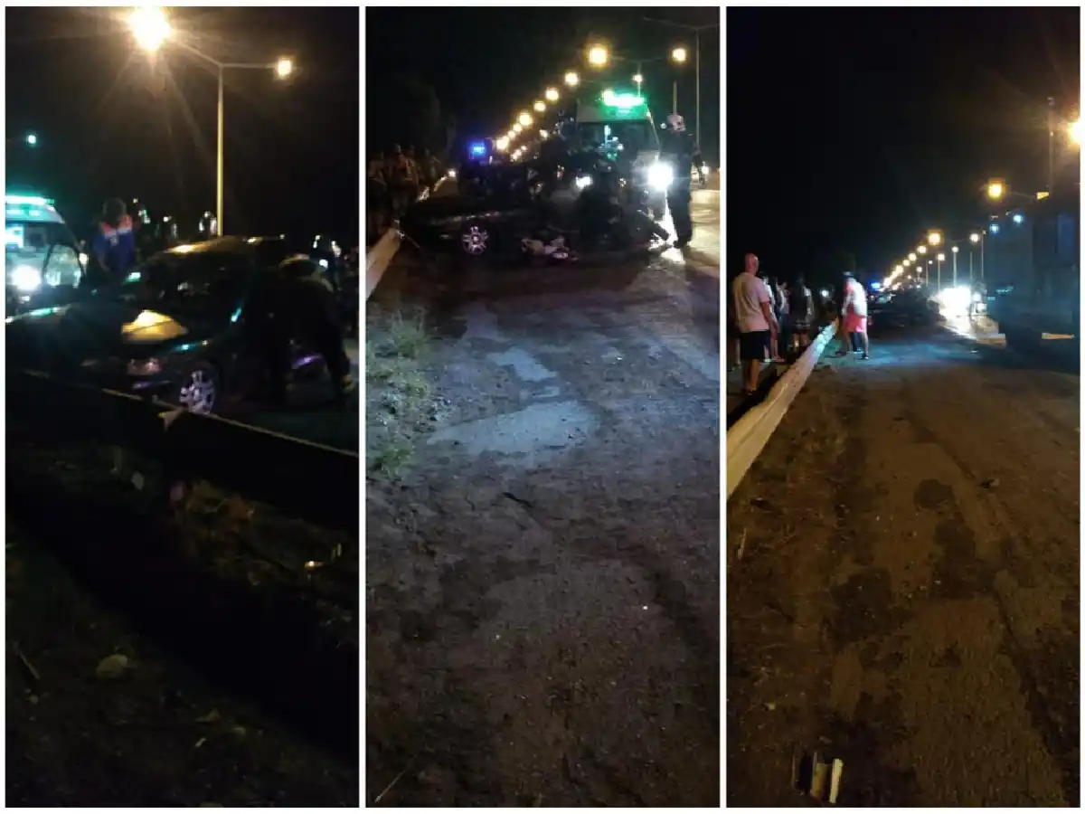 Tres muertos, entre ellos dos niños, por un choque en Mendoza