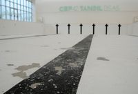 Piletas vacías, gimnasio sin arreglar y fallas edilicias, reflejan la desidia estatal en el CEF 42