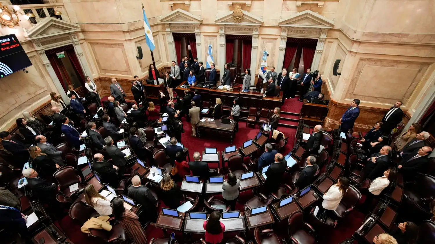 El Senado aprobó la Ley Anti Mafia, una serie de reformas al Código Penal para combatir al narcotráfico