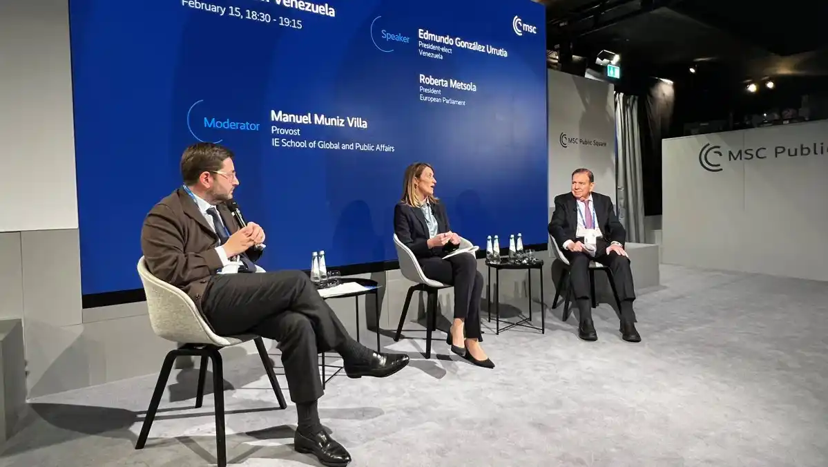 EE.UU. “conoce cuál es el problema de Venezuela” y sabe “qué hacer”, afirmó Edmundo González en Múnich