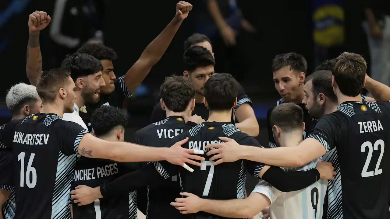 La Selección Argentina de vóleibol comenzó con triunfo el Mundial de Filipinas