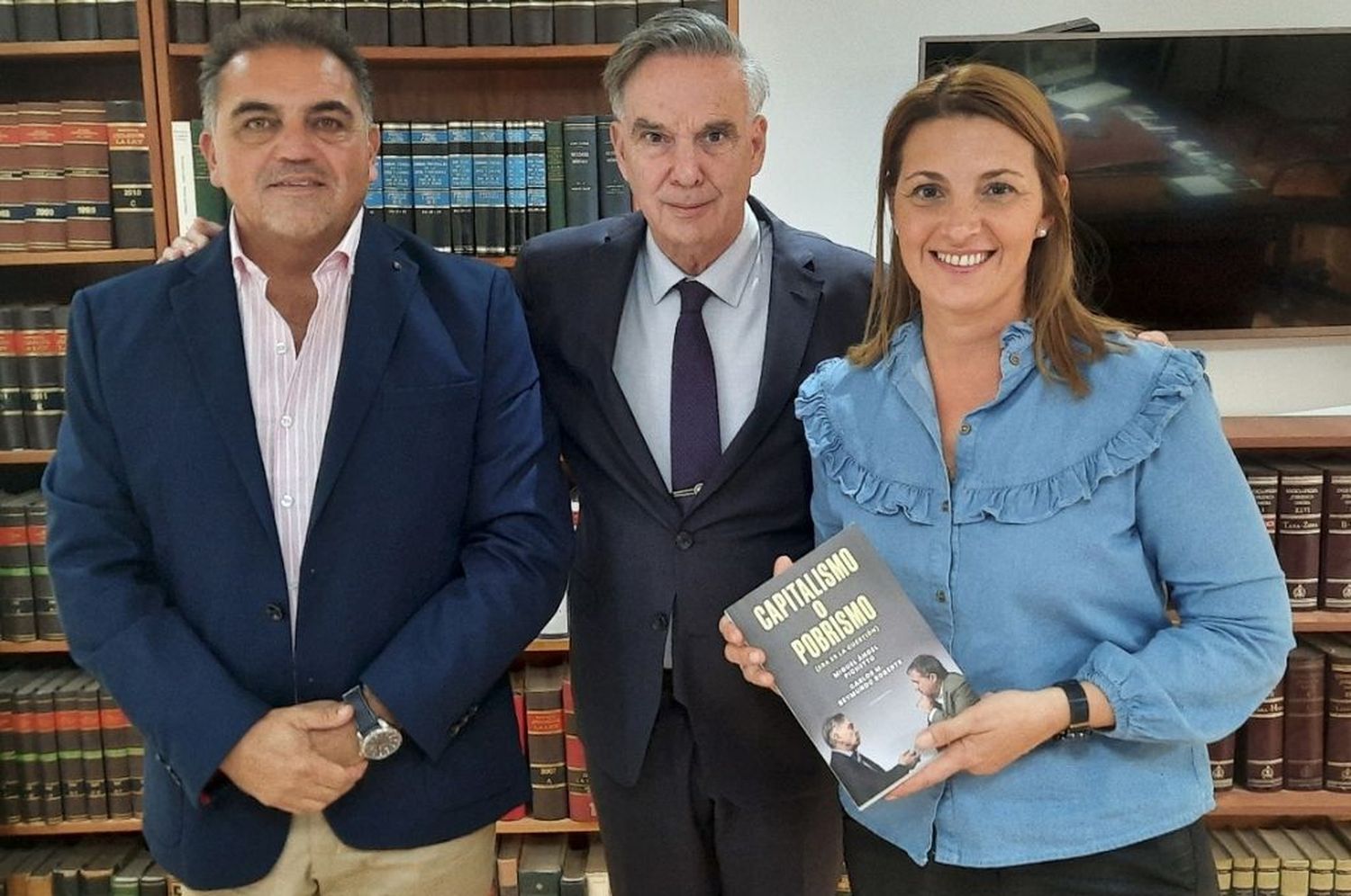 La diputada Florito se reunió con Miguel Ángel Pichetto