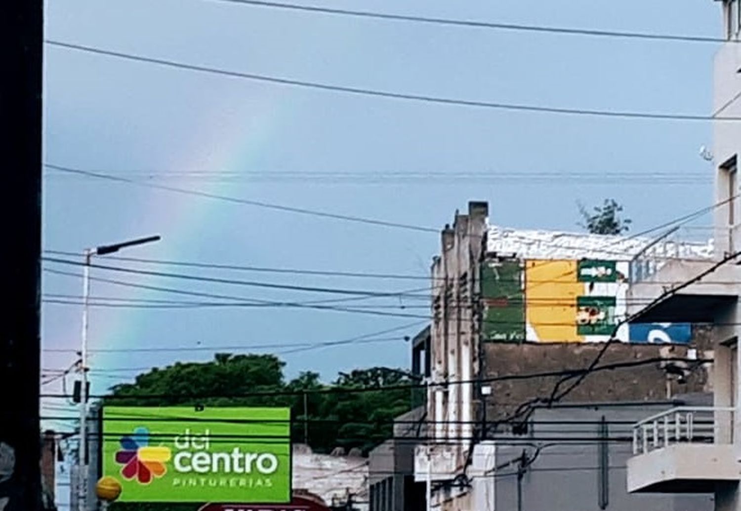 Arco Iris maravilloso: ¿un augurio?