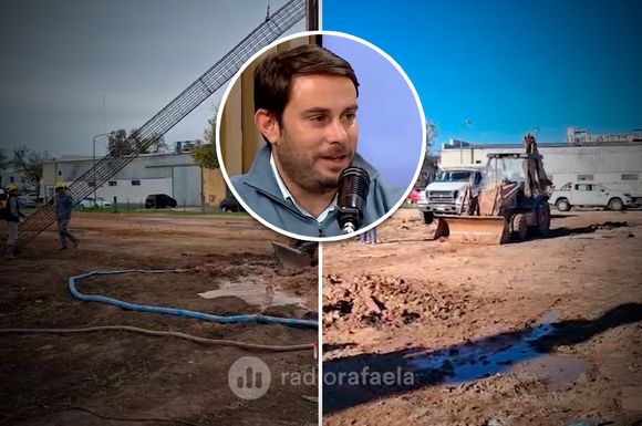 Avanzan las obras para los Juegos Odesur en Rafaela: "Quedará para uso de todas las instituciones de nuestra ciudad"