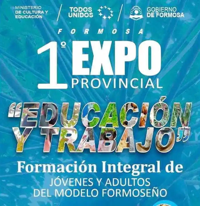 Primera Expo provincial de formación
y trabajo de jóvenes y adultos