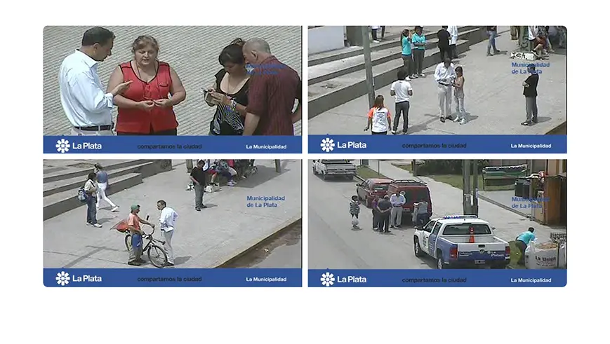 Polémica en La Plata: Utilizan cámaras de seguridad para la campaña de Bruera
