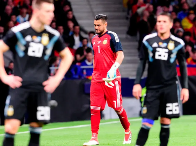 Aplastante goleada a la selección argentina