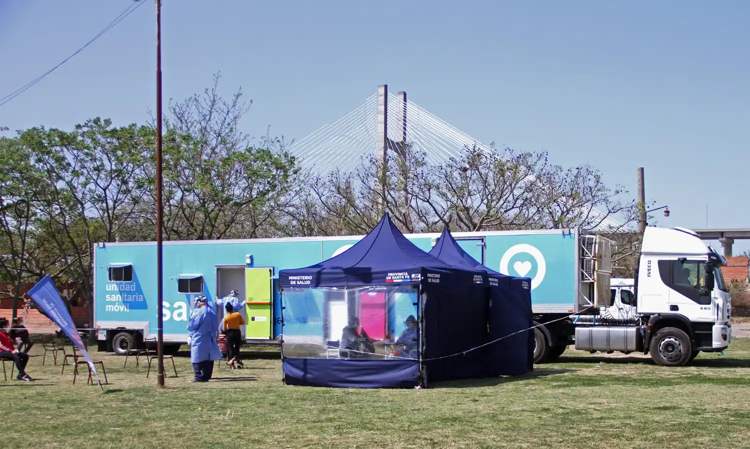 Se lanzó el Plan DetectAr Federal en Laguna Paiva y Granadero Baigorria