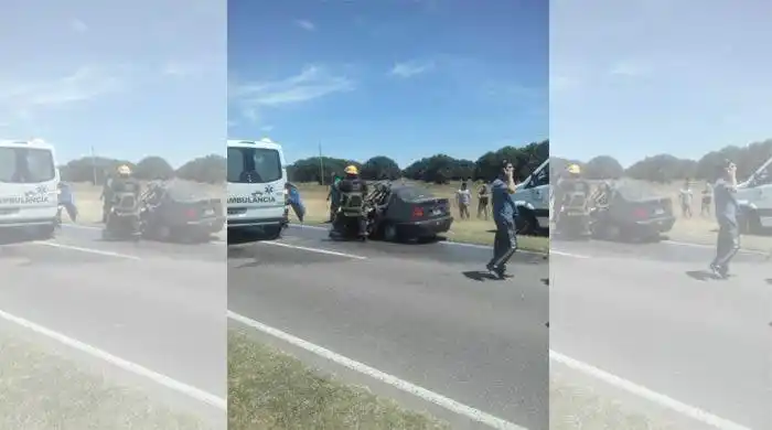 Accidente fatal en el acceso a Monte Hermoso 