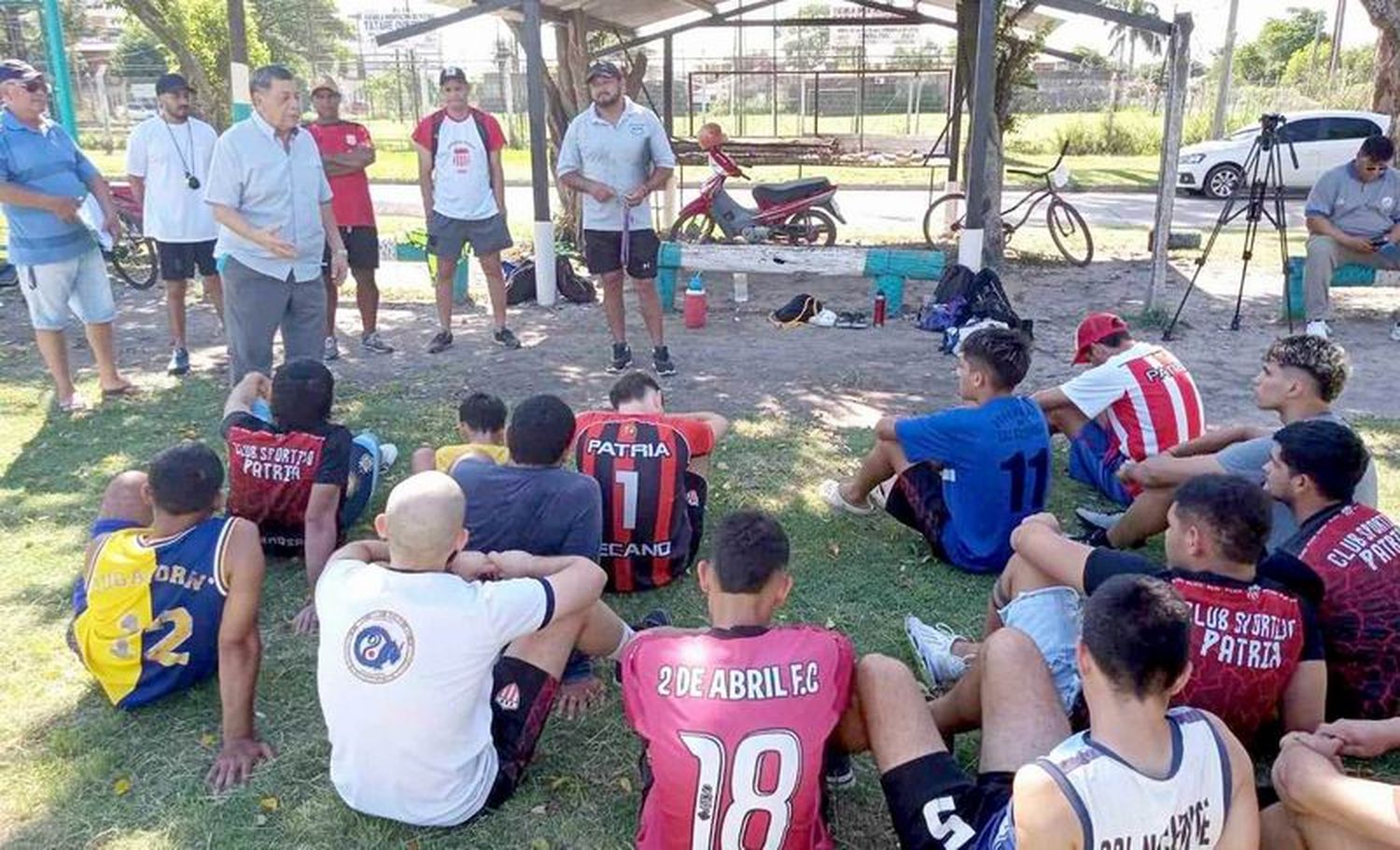 Patria comenzó la pretemporada con Hermosí como entrenador