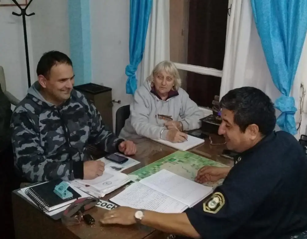 Reunión con vecinos del barrio Villa del Deportista