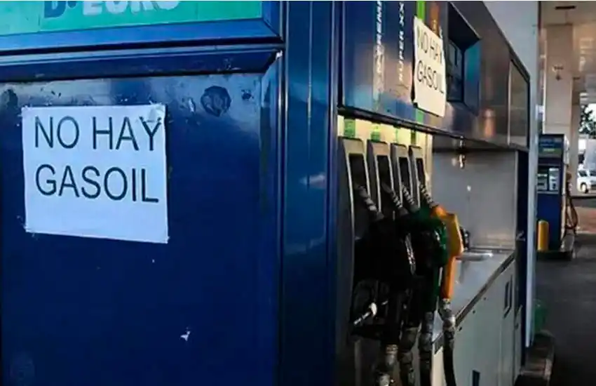 Faltante de combustible: “El único que puede resolver el problema es el gobierno”