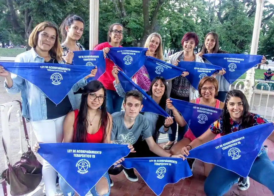 Acompañantes terapéuticos luchan por la media sanción a la ley que rige su actividad 