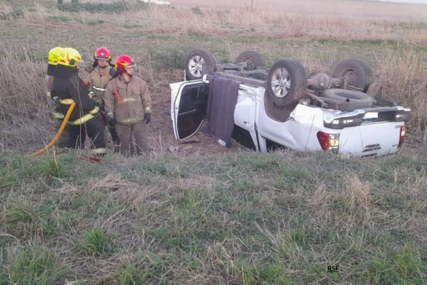 Choque, vuelco y tragedia en Ruta 33: hay una víctima fatal