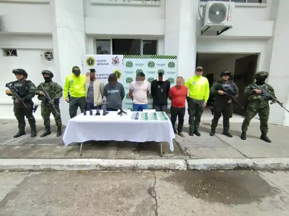 Operativos militares dejan capturas de cinco integrantes del ELN en Barranbermeja