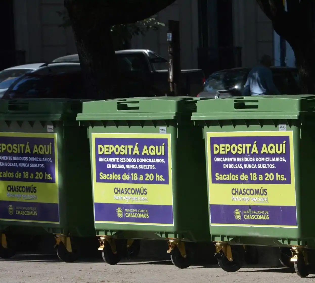 Se sumarán 200 nuevos contenedores en distintos puntos de Chascomús