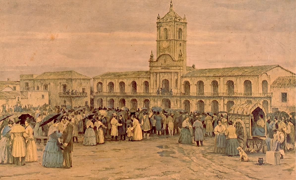 Postales de la trastienda del 25 de Mayo      