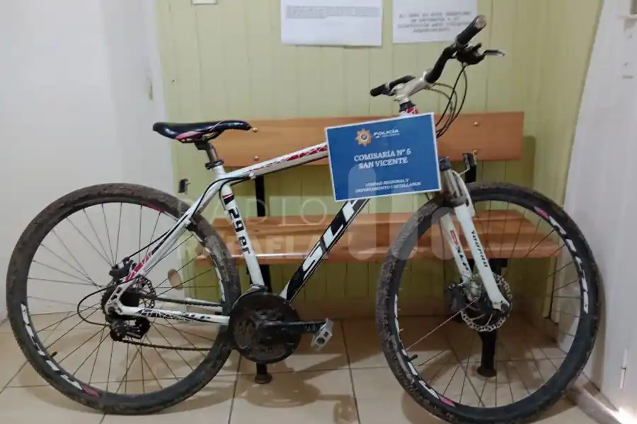 Recuperaron una bicicleta SLP que había sido robada durante la madrugada