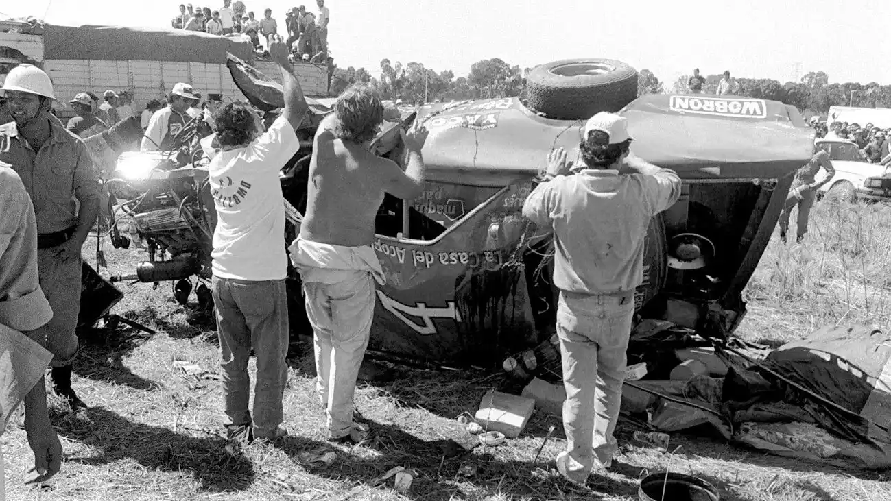 Tragedia. El 6 de marzo de 1988 el accidente en la prueba de TC enlutó a la región