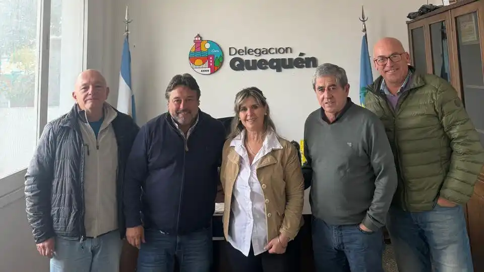 Reunión en la Delegación de Quequén