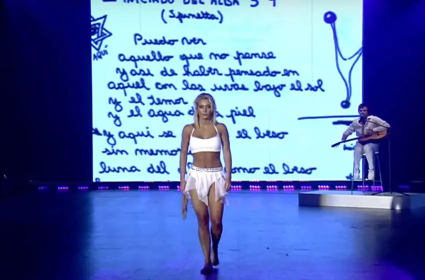 Emoción en Showmatch: Sol Pérez y Nahuel Pennisi homenajearon a Spinetta